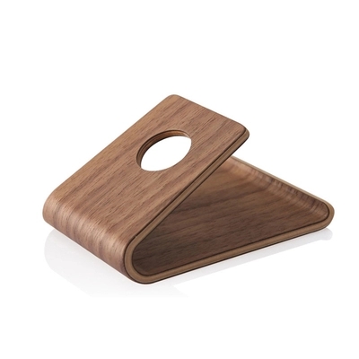 Hot-pressing Technology Plywood Phone Holder For Desk Good Stationery For Office Release Your Hand